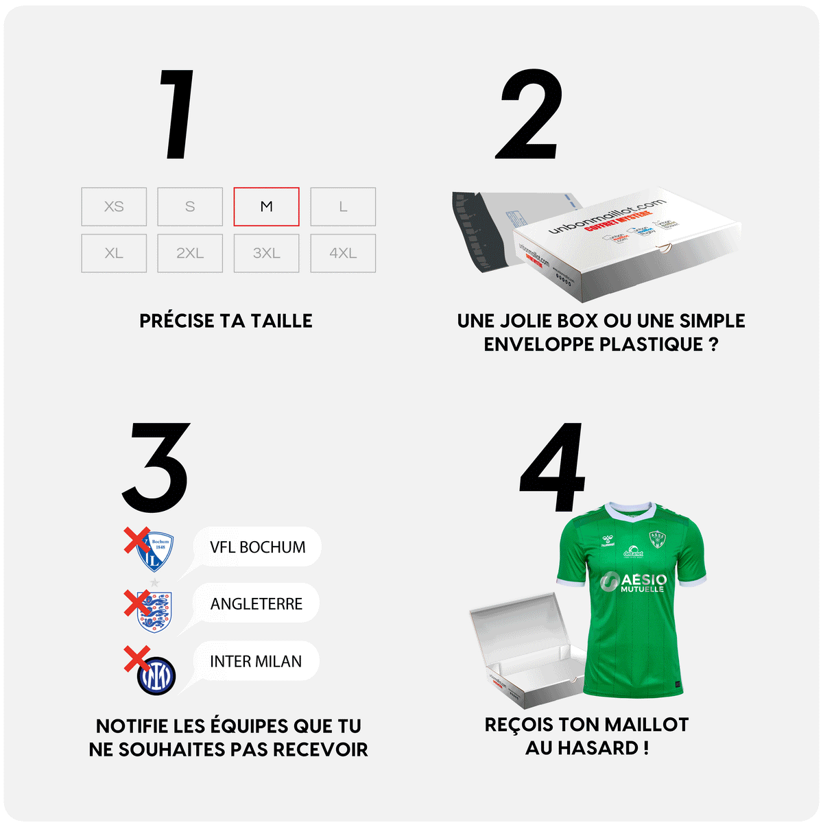 Mystery football-trøje boks - Kvinde 👕