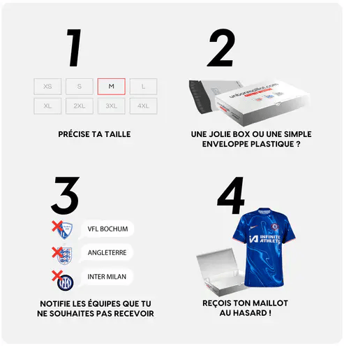 Mystery football-trøje boks 👕